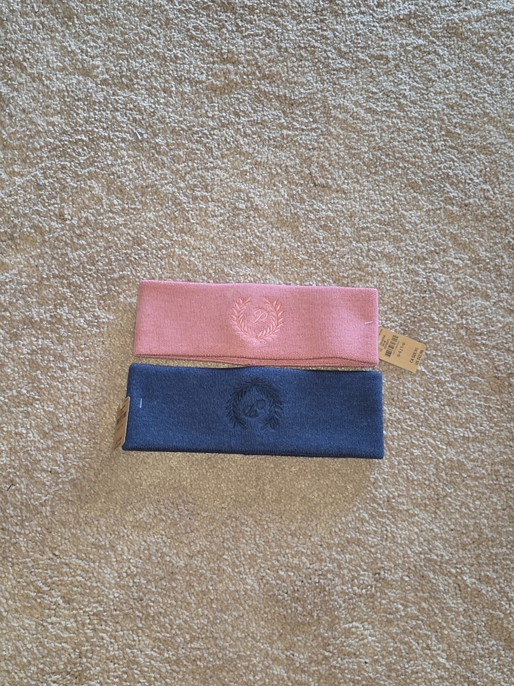 Victoria's Secret Pink and Blue Knit Headbands